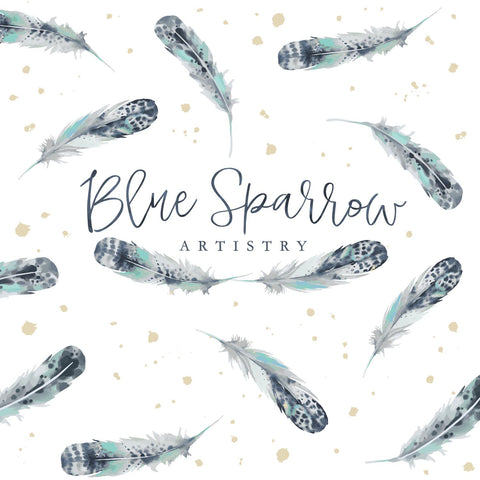 Blue Sparrow Artistry Gift Card